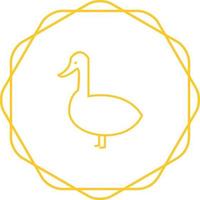 Duckling Vector Icon