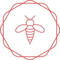 Honey Bee Vector Icon
