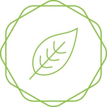 icono de vector de hoja