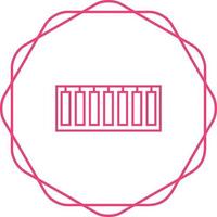 Piano Keys Vector Icon