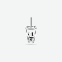 Fresh Drink icon logo vector