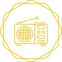 Radio Vector Icon