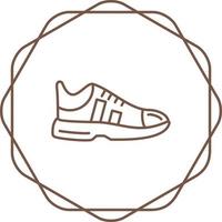 icono de vector de zapatillas