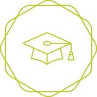 icono de vector de graduación