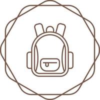 Backpack Vector Icon