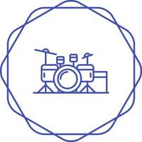 Drum Set Vector Icon