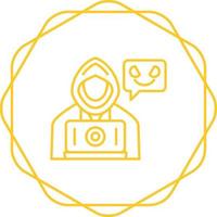 Cyber Attack Vector Icon