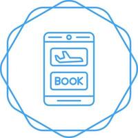 Online Booking Vector Icon