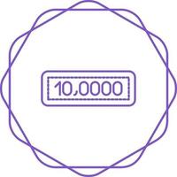 Lottery Vector Icon
