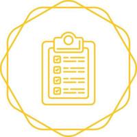 Checklist Vector Icon