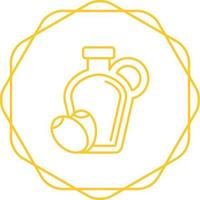 icono de vector de aceite de oliva