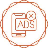 AD Block Vector Icon