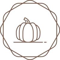 icono de vector de calabaza