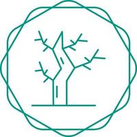 Dry Tree Vector Icon
