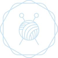 Knitting Vector Icon