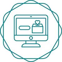 Online Donation Vector Icon