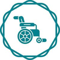 Wheelchair Vector Icon