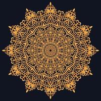 Decorative elements luxury ornament pattern gradient mandala design vector