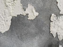 Old concrete plaster cracked wall texture background photo