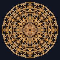 Decorative elements luxury ornament pattern gradient mandala design vector