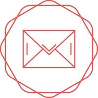 icono de vector de correo