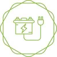 Battery charger Vector Icon