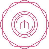 Manat Currency Vector Icon