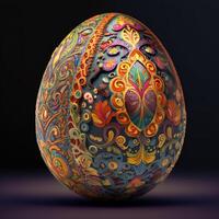 Decorative Colorful Easter eggs images for Easter day photo