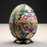 Decorative Colorful Easter eggs images for Easter day photo