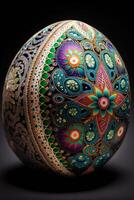 Decorative Colorful Easter eggs images for Easter day photo