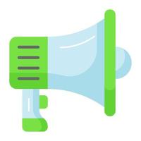 A beautiful design vector of megaphone in modern style, easy to use in web, mobile apps and presentation projects, bullhorn