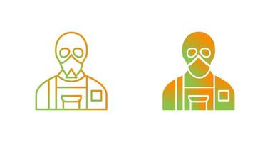 Gas Mask Vector Icon