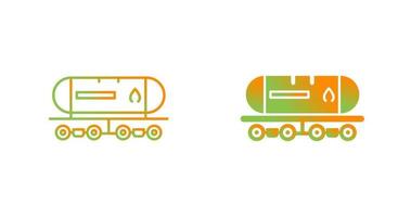 Tank Wagon Vector Icon