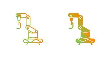 Industrial Robot Vector Icon