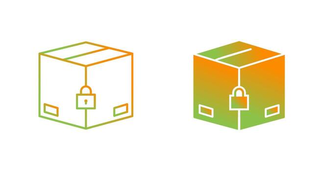 Secure Package Vector Icon