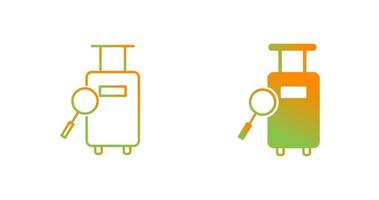 Find Luggage Vector Icon