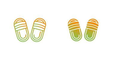 Slippers Vector Icon