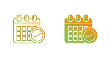 Schedule Vector Icon