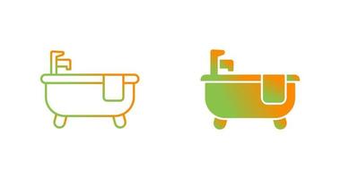 Bathtub Vector Icon