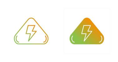 Electrical Hazard Vector Icon