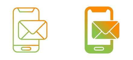 Phone Mail Vector Icon