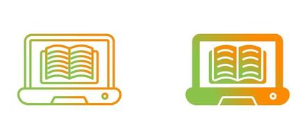 Online Library Vector Icon