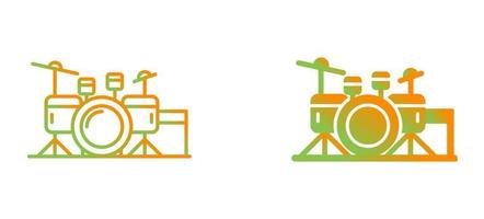 Drum Set Vector Icon