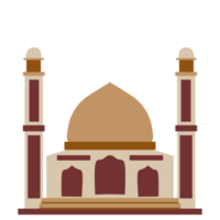 braun Moschee Illustration png