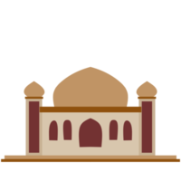 Marrone moschea illustrazione png