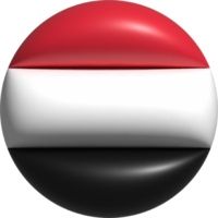 Yemen flag circle 3D. png