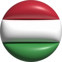 Hungary flag circle 3D. png