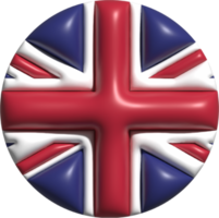 Reino Unido bandera circulo 3d. png