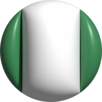 Nigeria drapeau cercle 3d. png