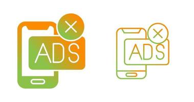 AD Block Vector Icon